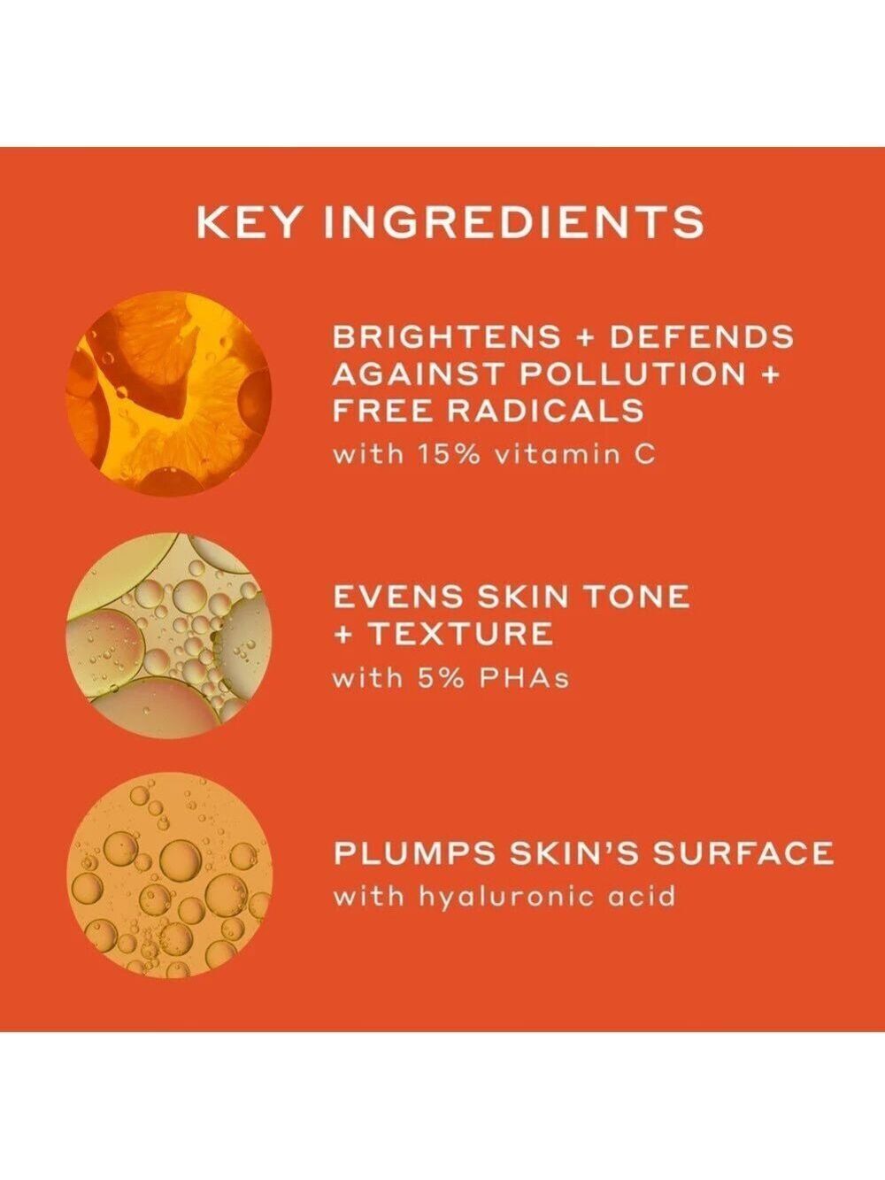 Ole Henriksen Truth Serum Vitamin C Serum Banana Bright NIB - Picture 7 of 16
